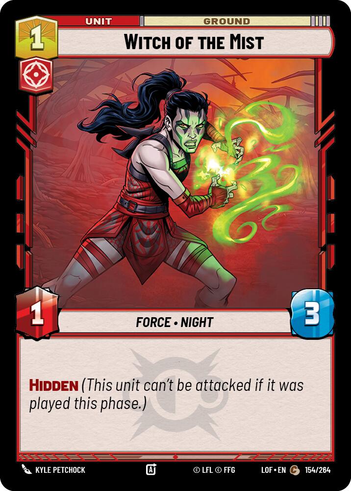 {SW-C}Witch of the Mist (154/264) (154/264) [Legends of the Force]