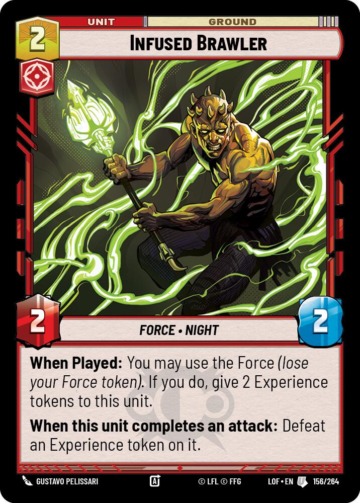 {SW-C}Infused Brawler (156/264) (156/264) [Legends of the Force]