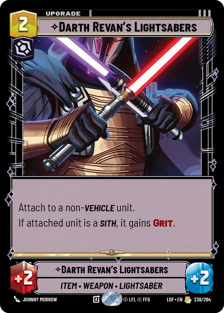 {SW-R}Darth Revan's Lightsabers (238/264) (238/264) [Legends of the Force]
