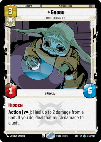 {SW-R}Grogu - Mysterious Child (246/264) (246/264) [Legends of the Force]