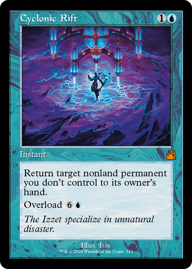 {R} Cyclonic Rift (Retro Frame) [Ravnica Remastered][RVR 313]