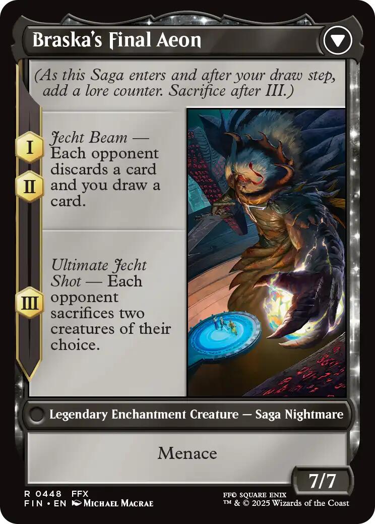 {@R} Jecht, Reluctant Guardian // Braska's Final Aeon (Extended Art) [FINAL FANTASY][FIN 448]
