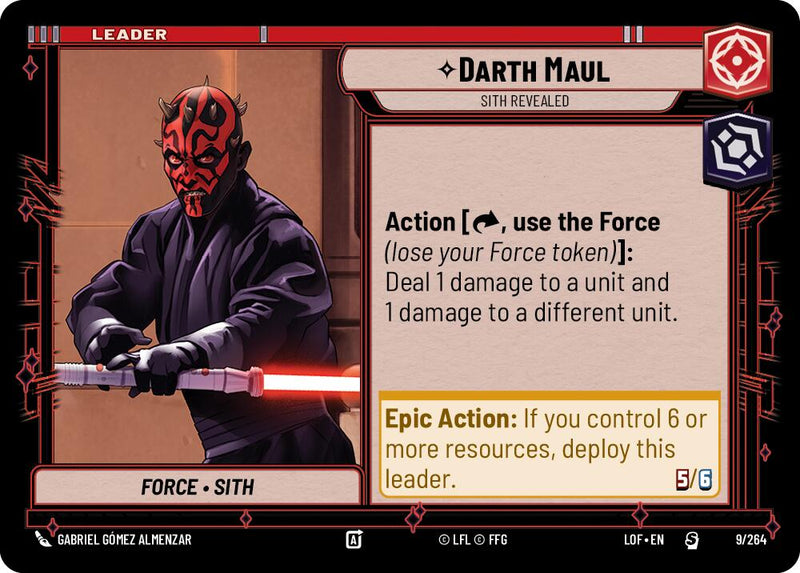{SW-LD}Darth Maul - Sith Revealed (009/264) (009/264) [Legends of the Force]