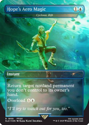 Hope's Aero Magic - Cyclonic Rift (Rainbow Foil) [SLD 1869]  Foil