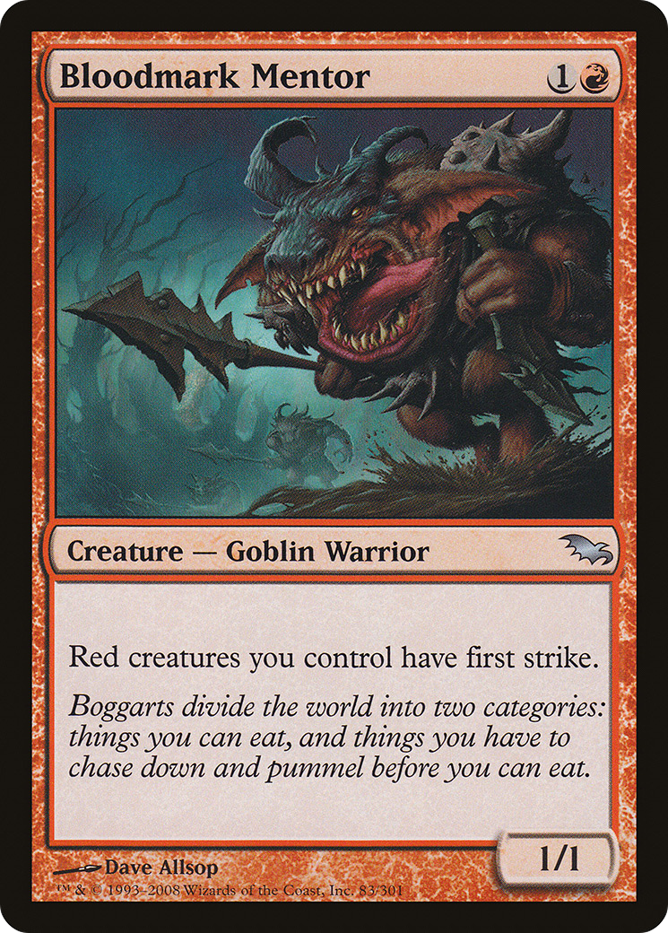 {C} Bloodmark Mentor [Shadowmoor][SHM 083]