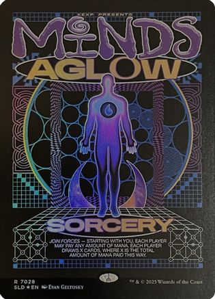 Minds Aglow (Rainbow Foil) [SLD 7028]  Foil
