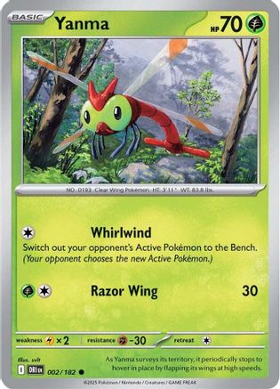 [PKM] Yanma (002/182) [Scarlet & Violet: Destined Rivals]