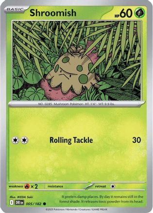 [PKM] Shroomish (005/182) [Scarlet & Violet: Destined Rivals]