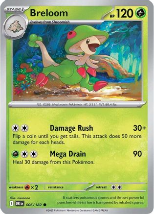 [PKM] Breloom (006/182) [Scarlet & Violet: Destined Rivals]