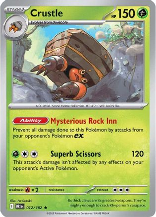 [PKM] Crustle (012/182) [Scarlet & Violet: Destined Rivals]