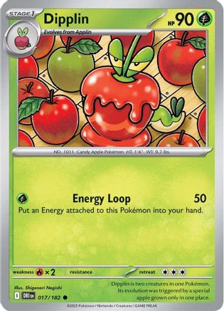 [PKM] Dipplin (017/182) [Scarlet & Violet: Destined Rivals]