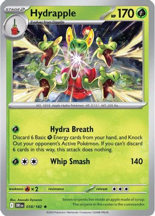 [PKM] Hydrapple (018/182) [Scarlet & Violet: Destined Rivals]