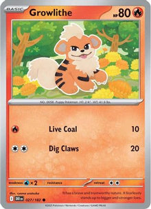 [PKM] Growlithe (027/182) [Scarlet & Violet: Destined Rivals]