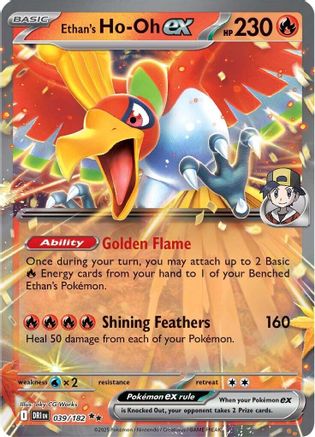 [PKM] Ethan's Ho-Oh ex (039/182) [Scarlet & Violet: Destined Rivals]
