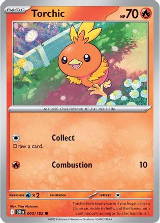 [PKM] Torchic (040/182) [Scarlet & Violet: Destined Rivals]
