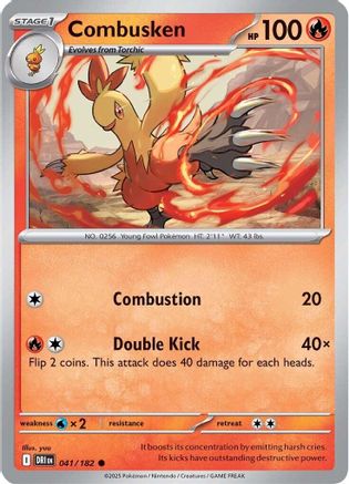 [PKM] Combusken (041/182) [Scarlet & Violet: Destined Rivals]