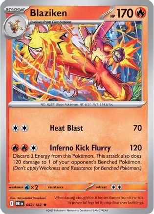 [PKM] Blaziken (042/182) [Scarlet & Violet: Destined Rivals]