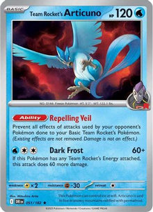 [PKM] Team Rocket's Articuno (051/182) [Scarlet & Violet: Destined Rivals]