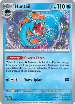 [PKM] Huntail (055/182) [Scarlet & Violet: Destined Rivals]