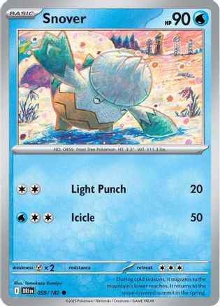 [PKM] Snover (059/182) [Scarlet & Violet: Destined Rivals]
