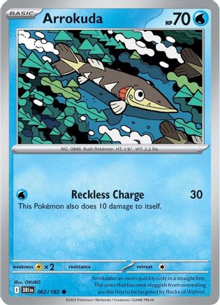 [PKM] Arrokuda (062/182) [Scarlet & Violet: Destined Rivals]