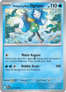[PKM] Wellspring Mask Ogerpon (067/182) [Scarlet & Violet: Destined Rivals]