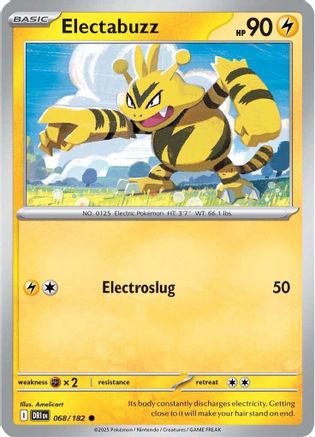 [PKM] Electabuzz (068/182) [Scarlet & Violet: Destined Rivals]