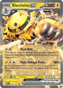 [PKM] Electivire ex (069/182) [Scarlet & Violet: Destined Rivals]