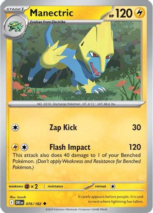 [PKM] Manectric (076/182) [Scarlet & Violet: Destined Rivals]