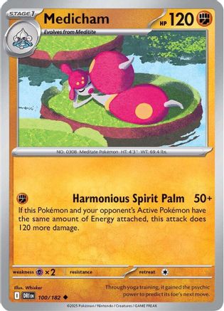[PKM] Medicham (100/182) [Scarlet & Violet: Destined Rivals]