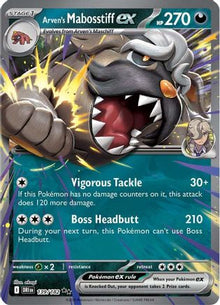 [PKM] Arven's Mabosstiff ex (139/182) [Scarlet & Violet: Destined Rivals]