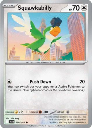 [PKM] Squawkabilly (160/182) [Scarlet & Violet: Destined Rivals]