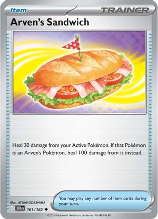 [PKM] Arven's Sandwich (161/182) [Scarlet & Violet: Destined Rivals]