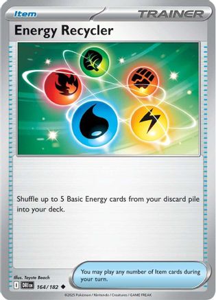 [PKM] Energy Recycler (164/182) [Scarlet & Violet: Destined Rivals]