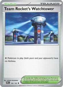 [PKM] Team Rocket's Watchtower (180/182) [Scarlet & Violet: Destined Rivals]