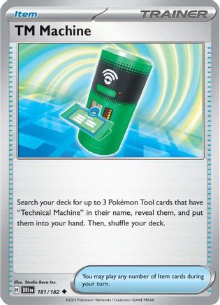 [PKM] TM Machine (181/182) [Scarlet & Violet: Destined Rivals]
