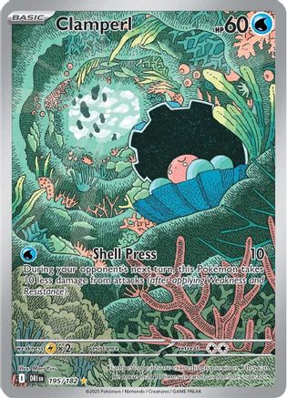 [PKM] Clamperl (195/182) [Scarlet & Violet: Destined Rivals]