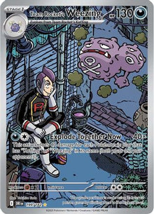 [PKM] Team Rocket's Weezing (199/182) [Scarlet & Violet: Destined Rivals]