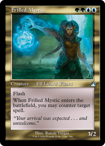 {C} Frilled Mystic (Retro Frame) [Ravnica Remastered][RVR 366]