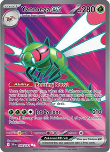 [PKM] Yanmega ex (206/182) [Scarlet & Violet: Destined Rivals]
