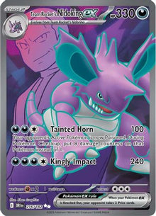 [PKM] Team Rocket's Nidoking ex (216/182) [Scarlet & Violet: Destined Rivals]