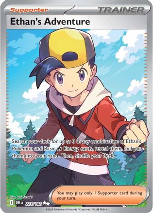 [PKM] Ethan's Adventure (221/182) [Scarlet & Violet: Destined Rivals]