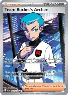 [PKM] Team Rocket's Archer (223/182) [Scarlet & Violet: Destined Rivals]