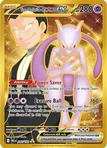 [PKM] Team Rocket's Mewtwo ex (240/182) [Scarlet & Violet: Destined Rivals]