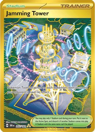 [PKM] Jamming Tower (243/182) [Scarlet & Violet: Destined Rivals]