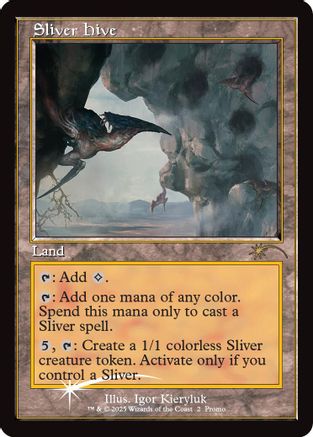Sliver Hive (Retro Frame) [MFP 002]  Foil