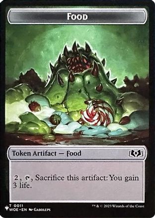 {@@LIST} Food // Plant Double-Sided Token [LIST 11 // 8]