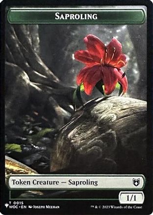 {@@LIST} Saproling // Sliver Double-Sided Token [LIST 15 // 2]