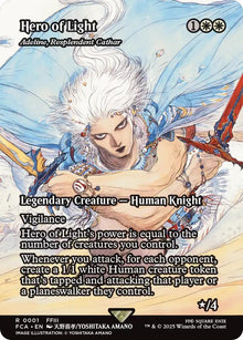 {R} Adeline, Resplendent Cathar - Hero of Light (Showcase) [FINAL FANTASY : Through the Ages][FCA 001]