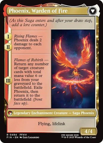 {@R} Joshua, Phoenix's Dominant (Extended Art) [FINAL FANTASY][FIN 494]